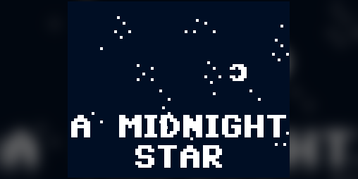 Cover image for A Midnight Star (Midnight Bitsy Jam Submission)