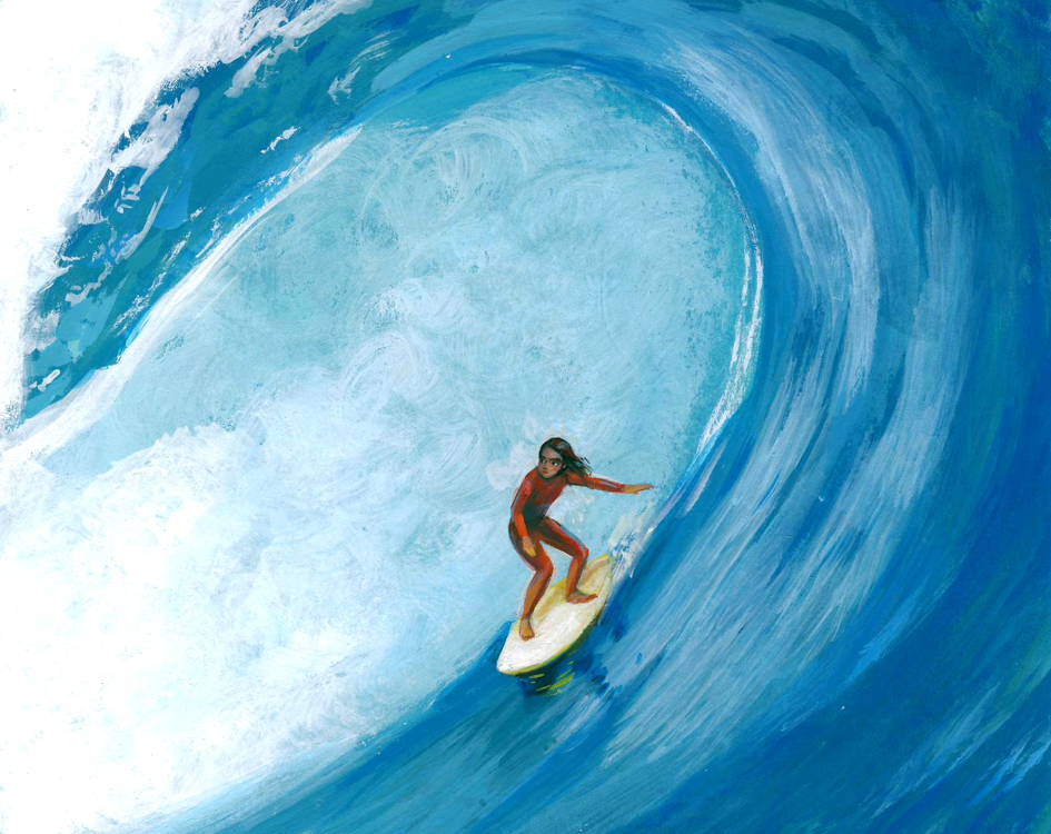 Surf Painting by Gull G - Pixels