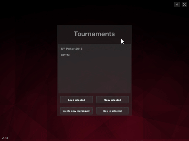 Poker Tournament Software