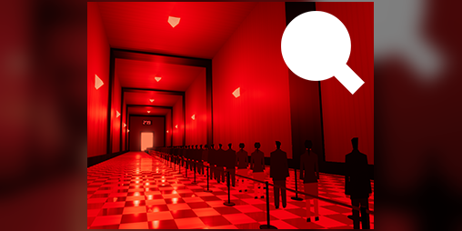 Cover image for Q: A Dystopian Queueing Simulator