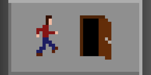 Cover image for Walk to the door