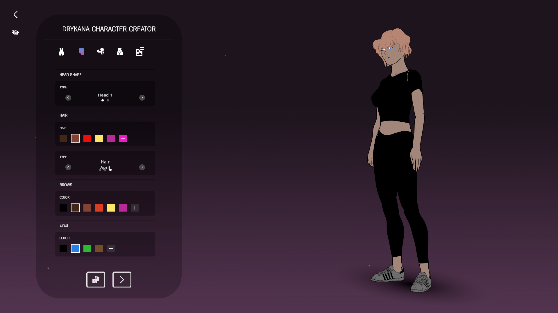 Porn game character creation android