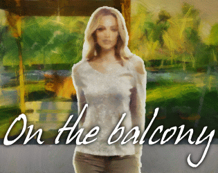 Cover image for On the balcony
