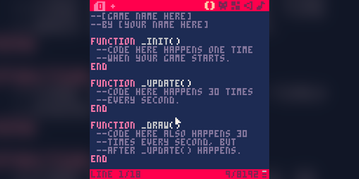 Cover image for PICO-8: Basic Game Loop