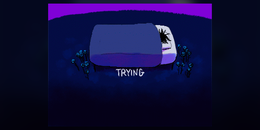 Cover image for Trying