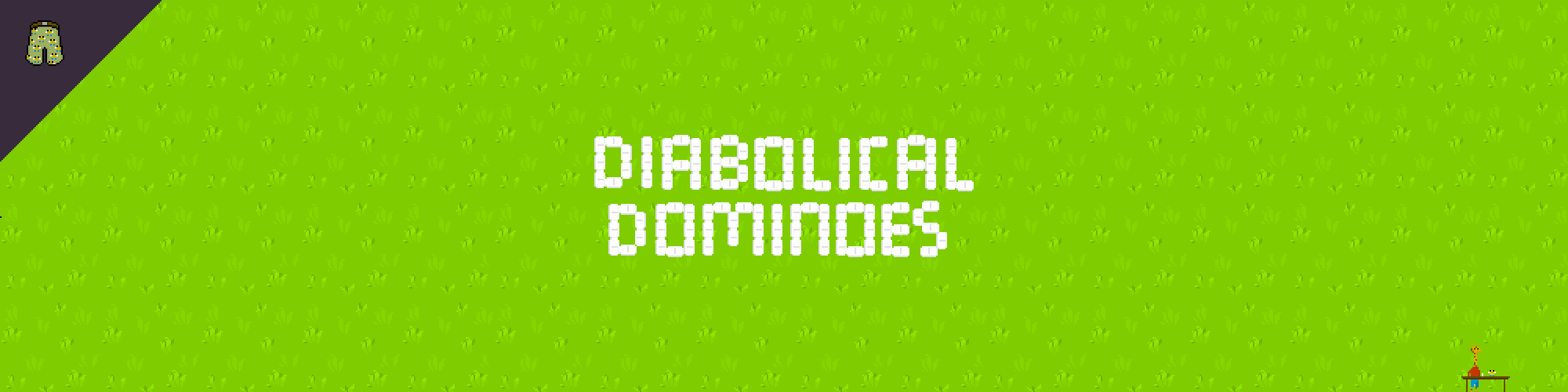 Cover image for Diabolical Dominoes