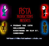 Screenshot 8 for (NES) 8-Bit Slasher 4-in-1 Horror Demakes (Slasher Pack)