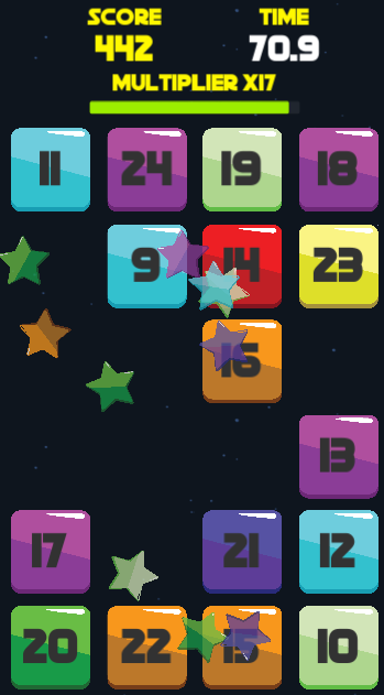6x4 Numbers Game
