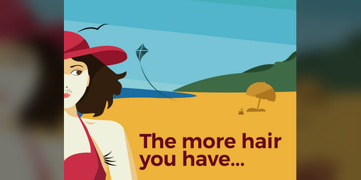 Cover image for The more hair you have...