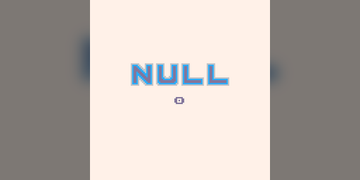 Cover image for NULL