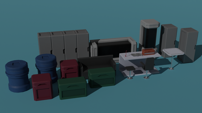 sci fi like asset pack by loafbrr