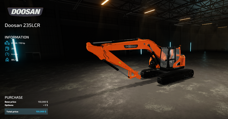 Doosan 235LCR by Keith's Edits