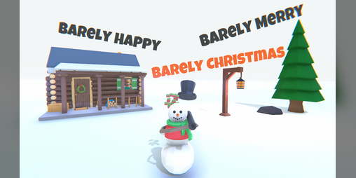 Cover image for Barely Christmas