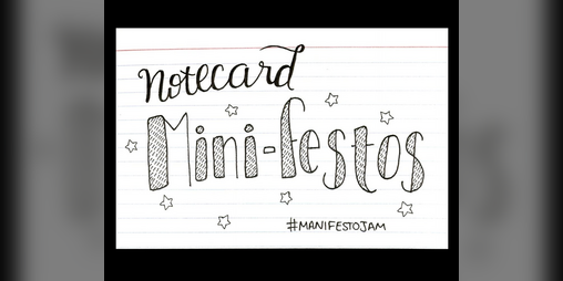 Cover image for Notecard Mini-festos