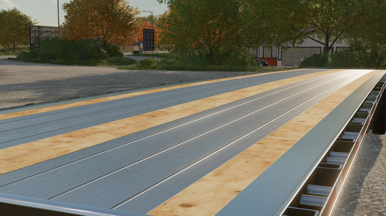 FS22 Benson Flatbed by Status Low Modding