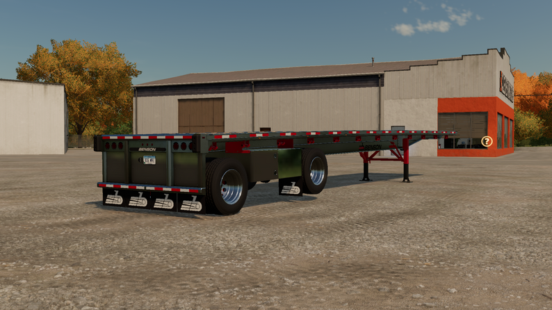 FS22 Benson Flatbed by Status Low Modding