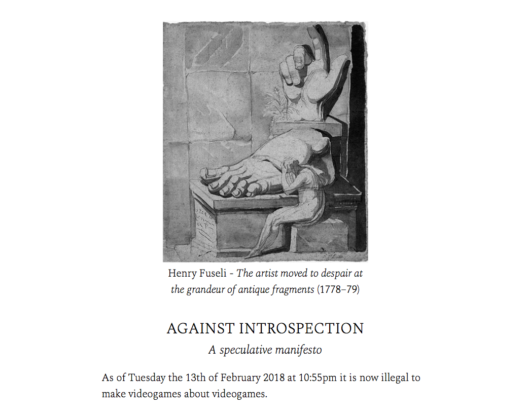 Cover image for Against Introspection