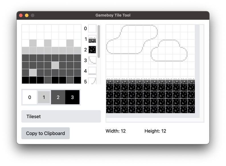 Game Boy Tile Tool by Nathan Heffley