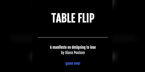 Cover image for Table Flip Manifesto