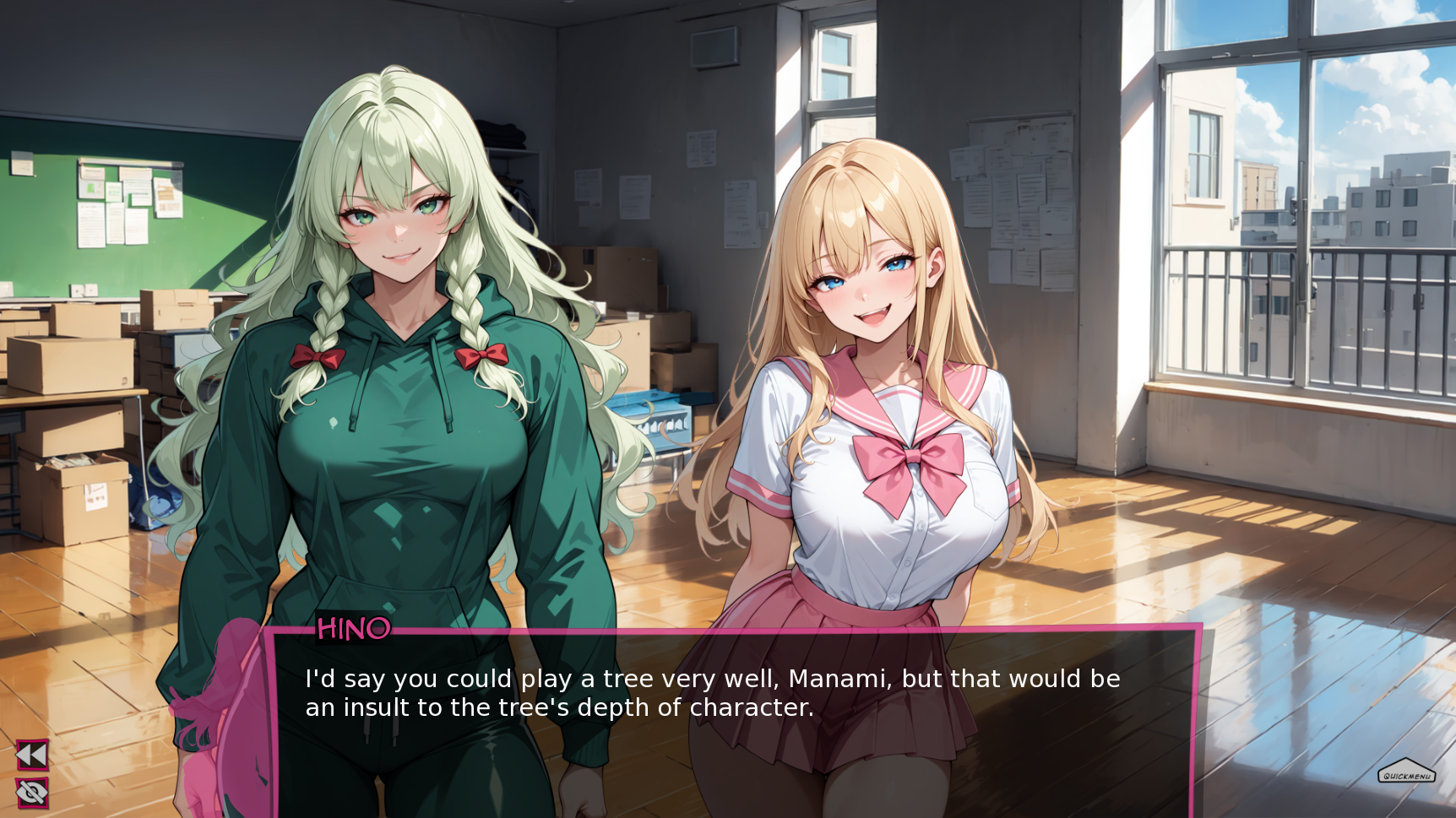 Screenshot 4 for StrongGirls FMG Visual Novel REMASTERED! (updated May 2026)