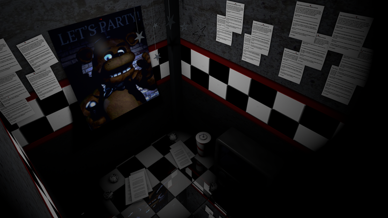 Fnaf 1 Map By 3d Gamesoft