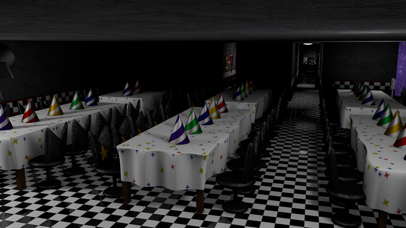 FNAF 1 MAP by 3D Gamesoft