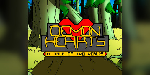 Cover image for Demon Hearts: A Tale of Two Worlds