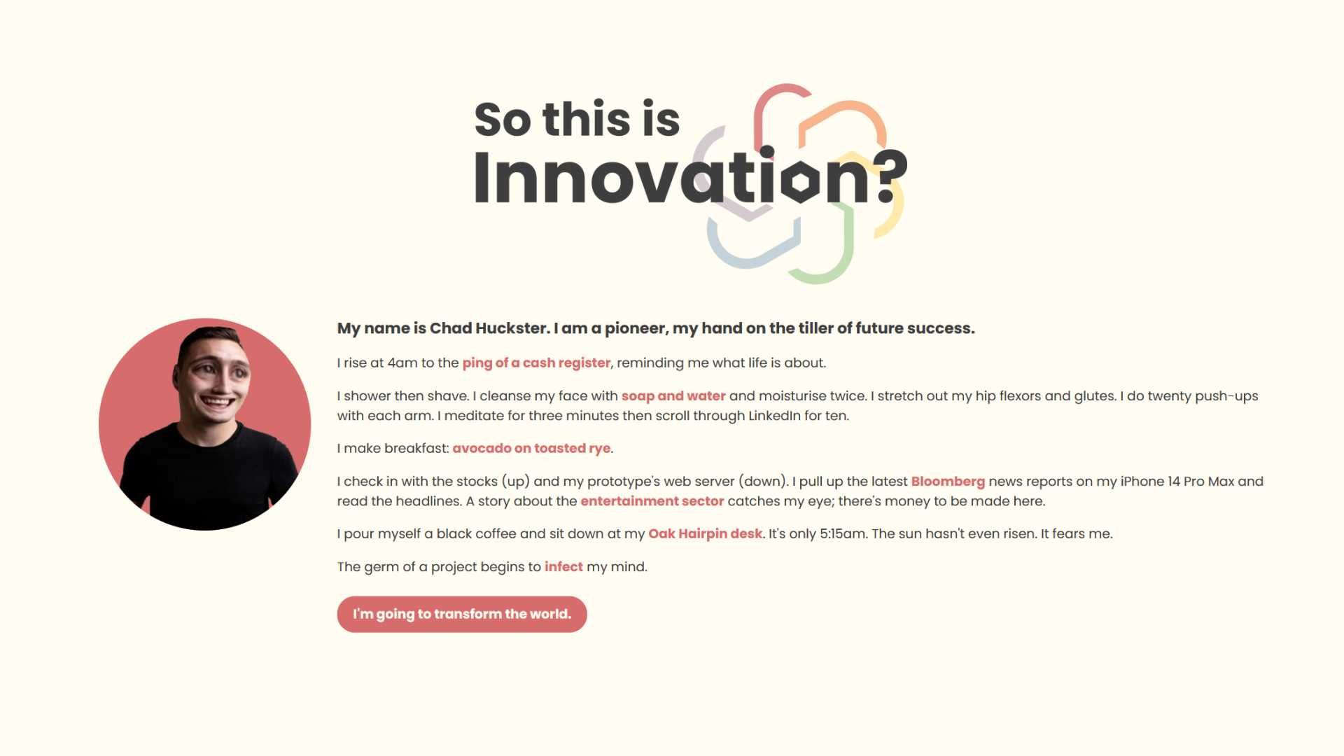 Screenshot 2 for So this is Innovation?