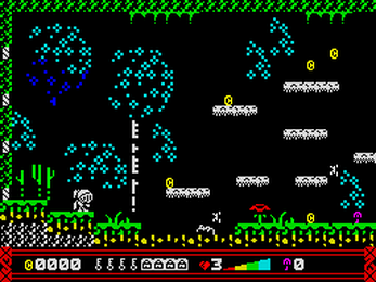 Forest Escape - A Knight's Quest (ZX Spectrum 48K-128K)