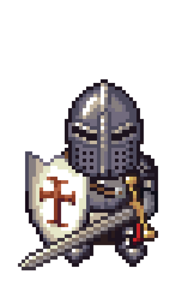 Crusader Sprite by Sorthen