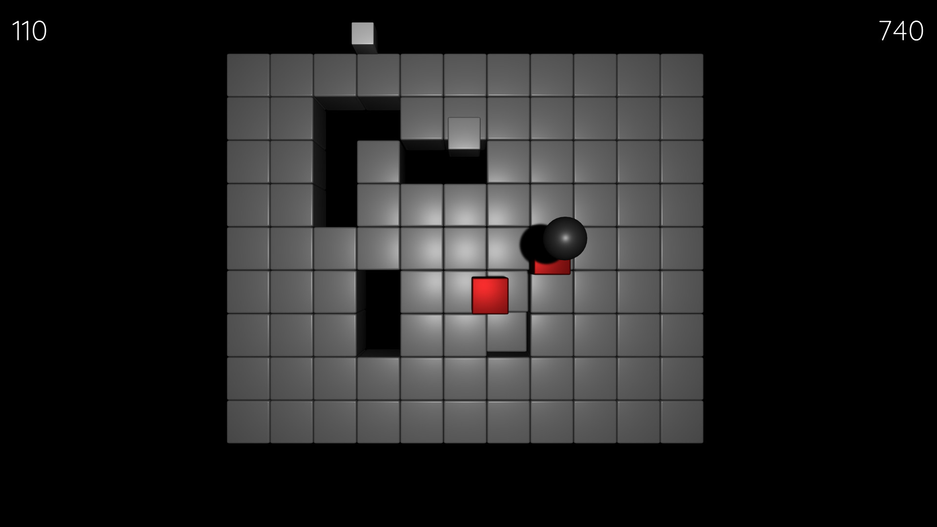 a Sphere in a World of Blocks