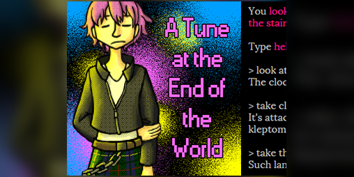 Cover image for A Tune at the End of the World