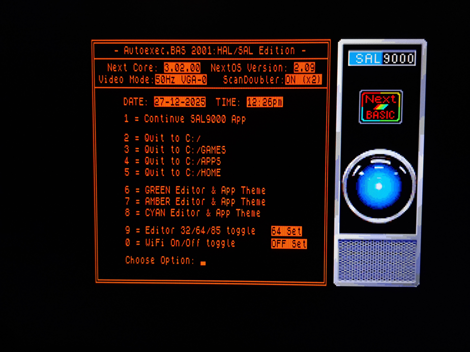 2026 enhancements - released 27-12-2025 - 2001 - HAL/SAL themed