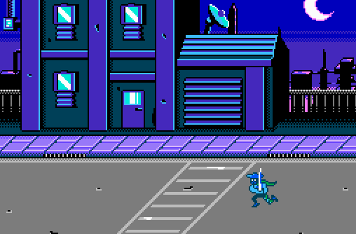 Cover image for Guy Slashing Stuff In the Future