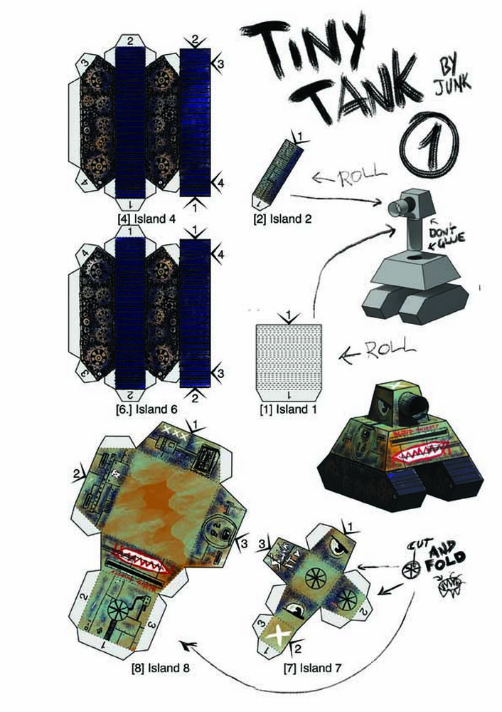 Tiny Tank 1 by junk-illustrations