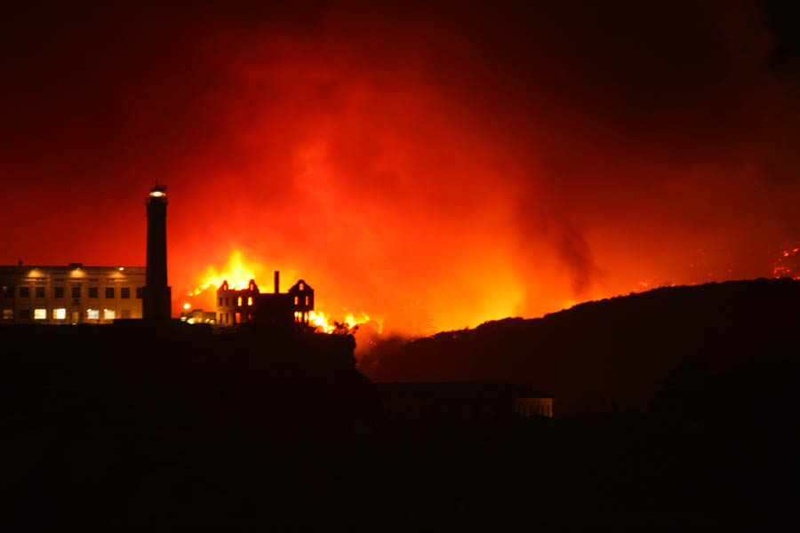 The Burning Island
