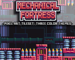 Mechanical Fortress Tileset by unTied Games