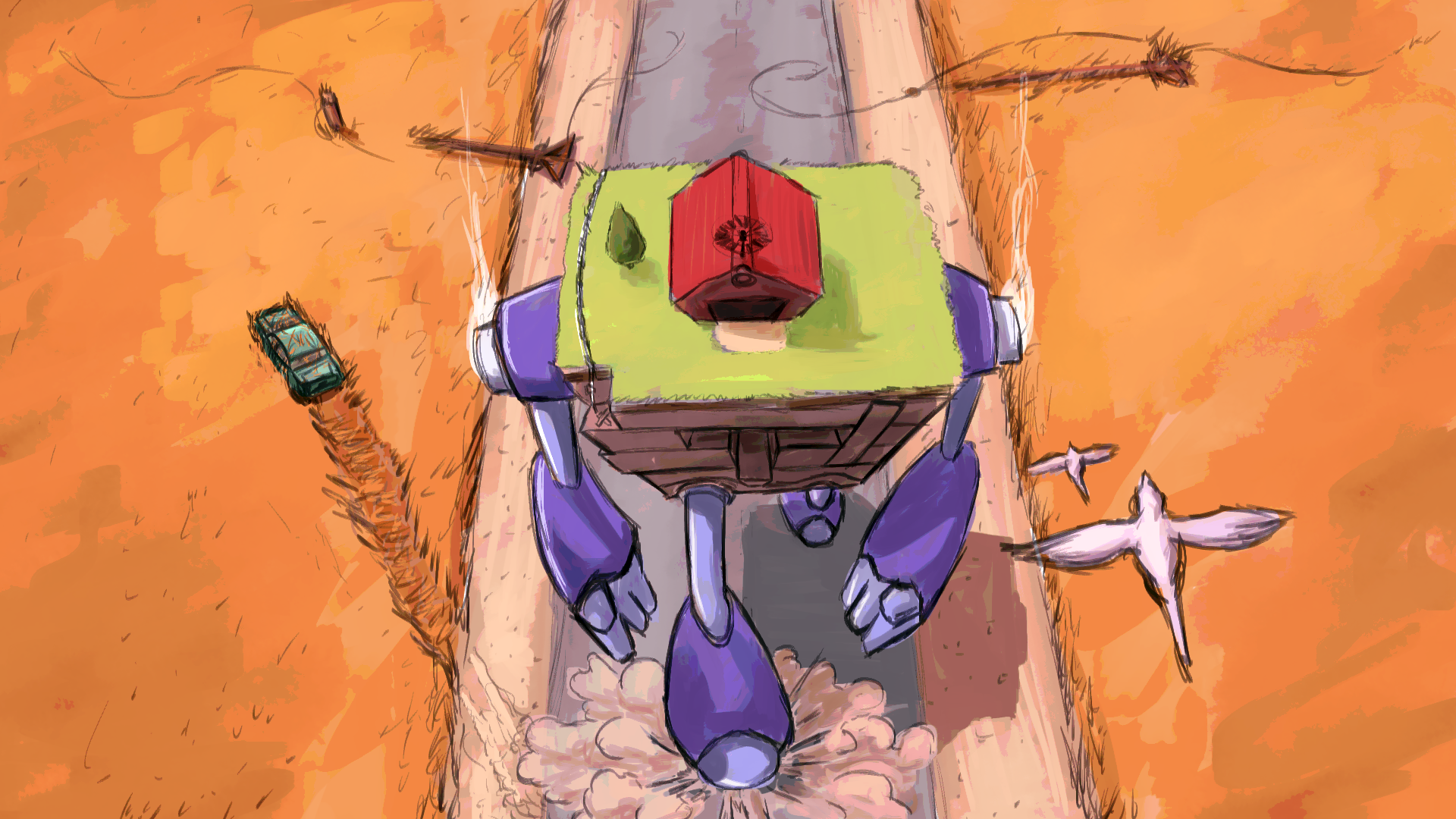 King Duck: Robot Rush