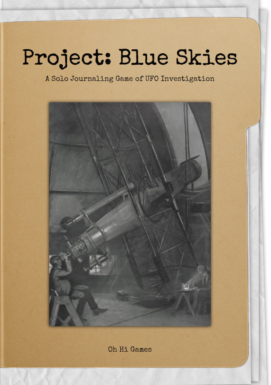 Screenshot 2 for Project: Blue Skies - Solo UFO Journaling