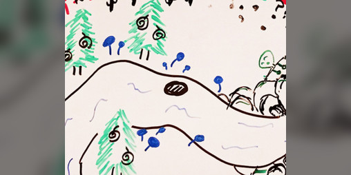 Cover image for TUBIN' DOWN A RIVER