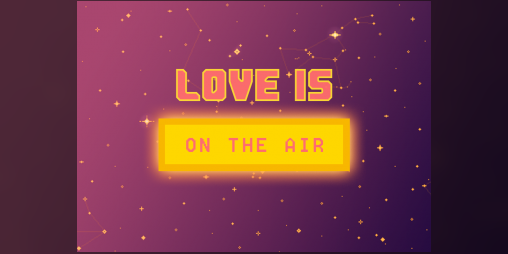 Cover image for Love is on the Air