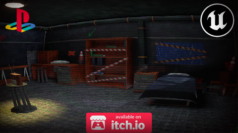 PS1 PSX Style - Abandoned Interiors Asset Pack (PlayStation 1) by Stay ...