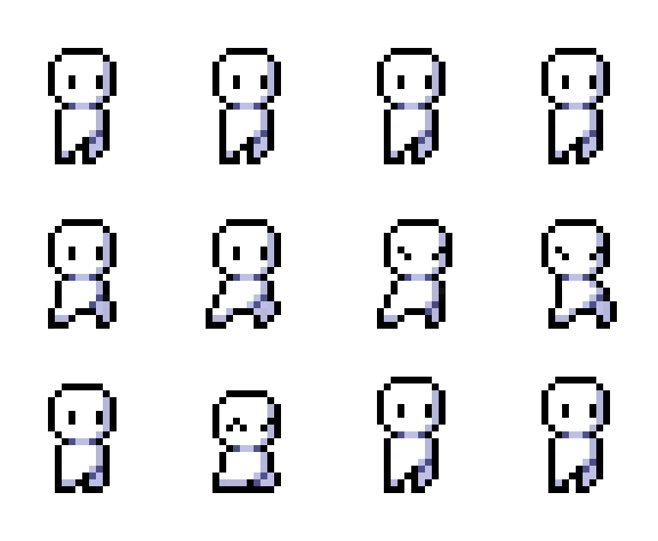 Expanded Character Package Pixel By Penzilla