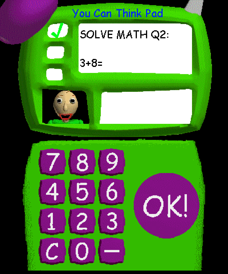 Screenshot 4 for Baldi's Basics 3DS
