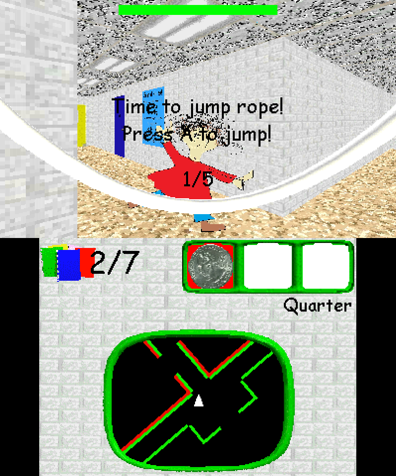Screenshot 5 for Baldi's Basics 3DS