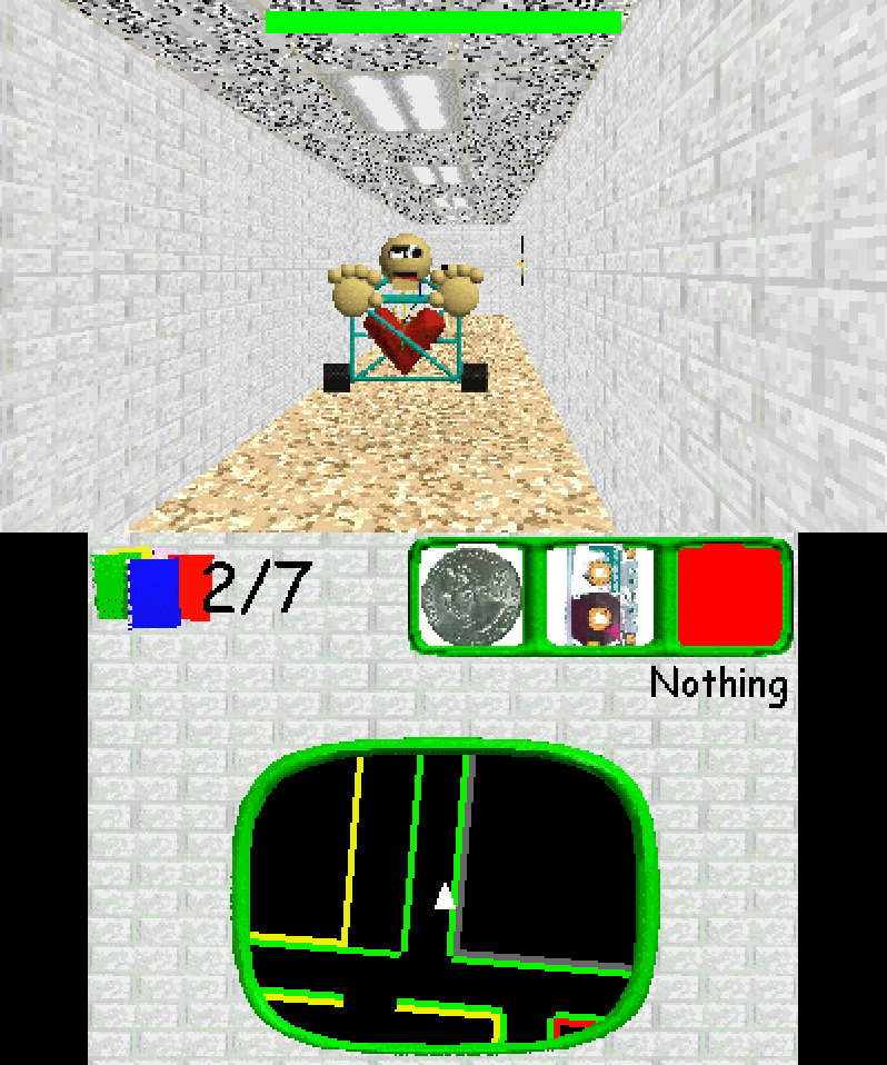 Screenshot 7 for Baldi's Basics 3DS