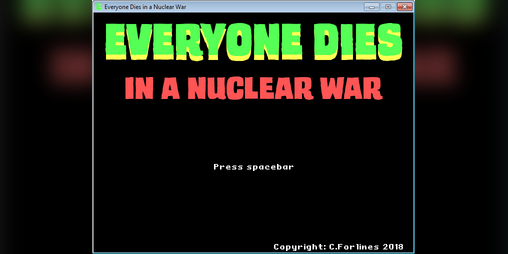 Cover image for Everyone Dies in a Nuclear War
