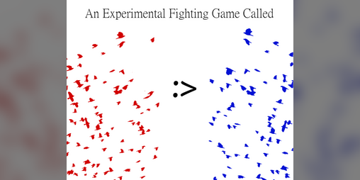Cover image for An Experimental Fighting Game Called :>