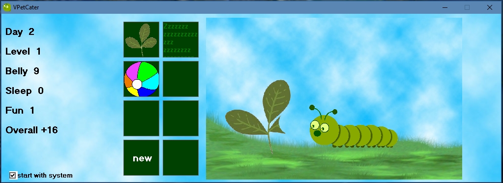 Cover image for Virtual Pet Caterpillar 1.0