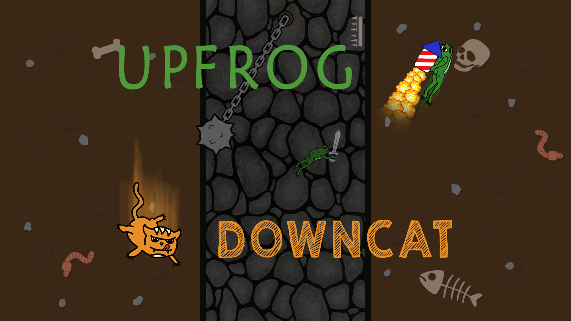 UPFROG DOWNCAT
